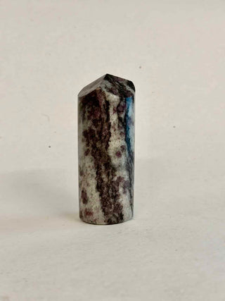 Manifestation Tower - Garnet in matrix towers like these will help you feel revitalised, purified and with balanced energy.And the shape helps you feel more logical and structured in your thinking.
